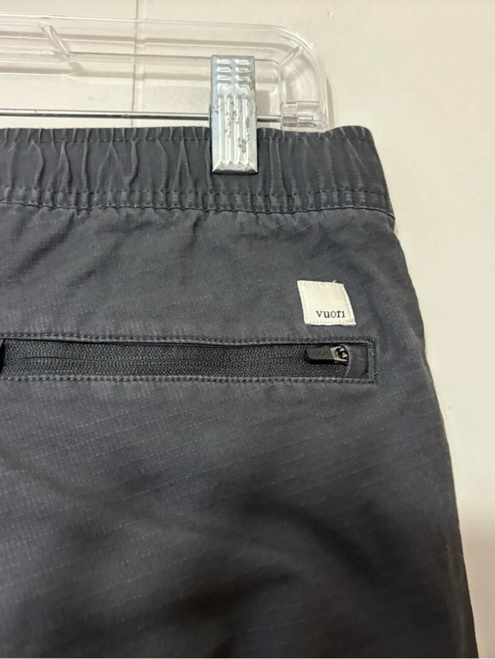 Vuori Ripstop Pants Womens Gray Jogger Hiking Travel Size Small S Drawstring - Picture 6 of 11